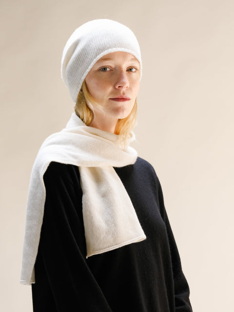 Cashmere Mix Beanie (3D-Knit) - Lèmme