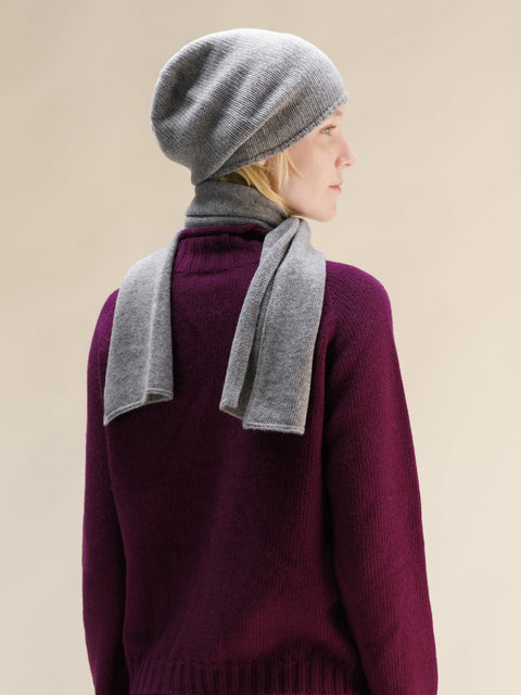 Cashmere Mix Beanie (3D-Knit) - Lèmme