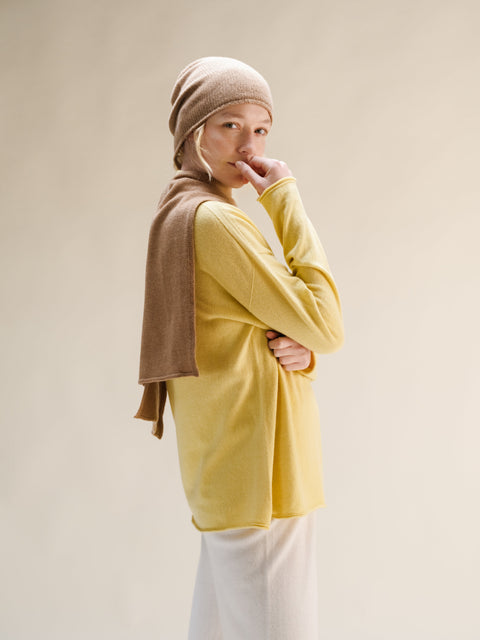 Cashmere Mix Jabot - Lèmme