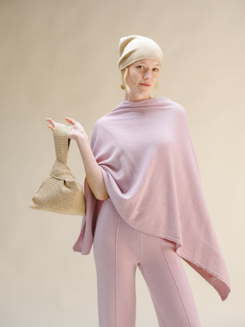 Cashmere Mix Beanie (3D-Knit) - Lèmme