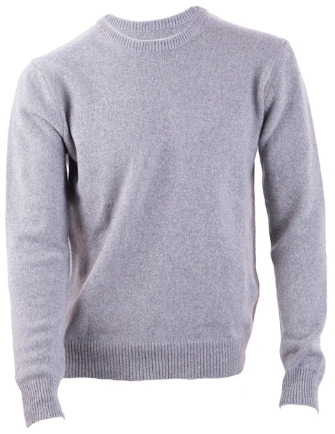 Men's Pure Cashmere Crew Neck Sweater - Refined and Comfortable Look - Due Toscani