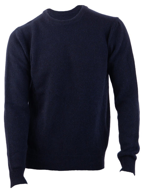 Men's Pure Cashmere Crew Neck Sweater - Refined and Comfortable Look - Due Toscani