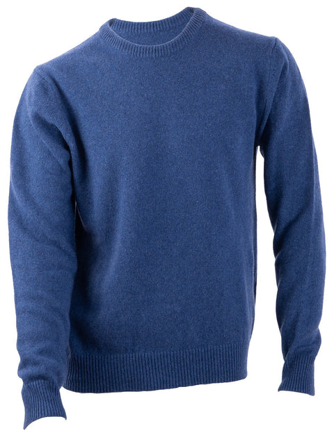 Men's Pure Cashmere Crew Neck Sweater - Refined and Comfortable Look - Due Toscani