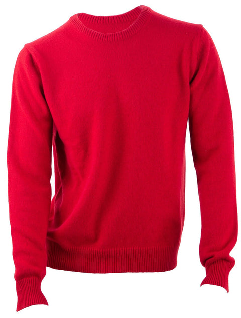 Men's Pure Cashmere Crew Neck Sweater - Refined and Comfortable Look - Due Toscani