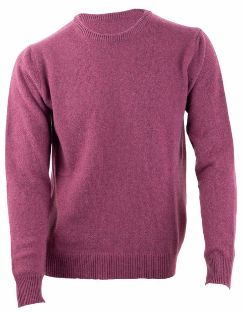 Men's Pure Cashmere Crew Neck Sweater - Refined and Comfortable Look - Due Toscani