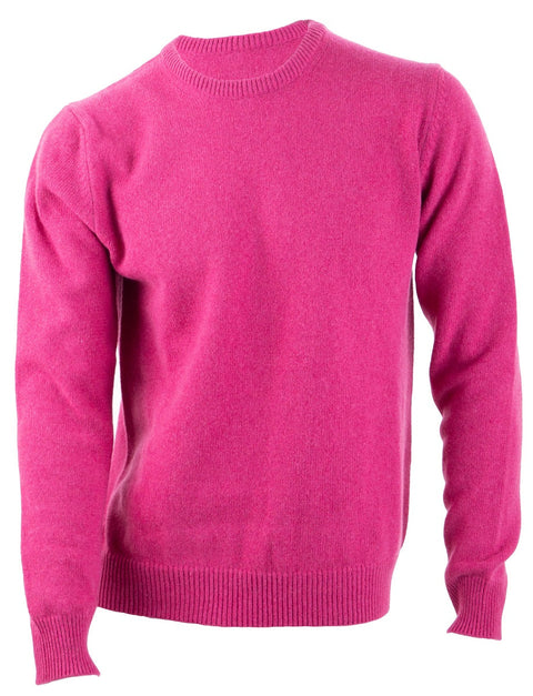 Men's Pure Cashmere Crew Neck Sweater - Refined and Comfortable Look - Due Toscani