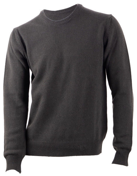 Men's Pure Cashmere Crew Neck Sweater - Refined and Comfortable Look - Due Toscani