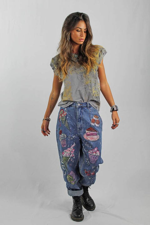 Jeans - Printed Apiedinudinelparco
