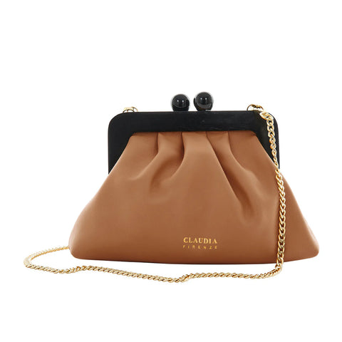 Gina - mini bag Cuoio Claudia Firenze