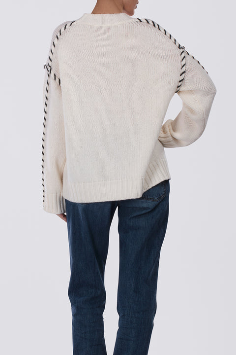 Crew-neck sweater - S220-2200 Teodori