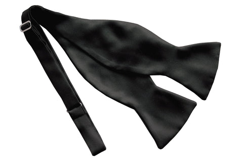 Black Tie Collection – Silk Satin Bow Tie
