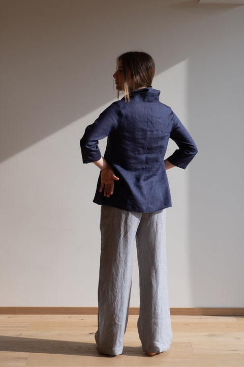 Shirt - Aria in Linen Nei Miei Panni