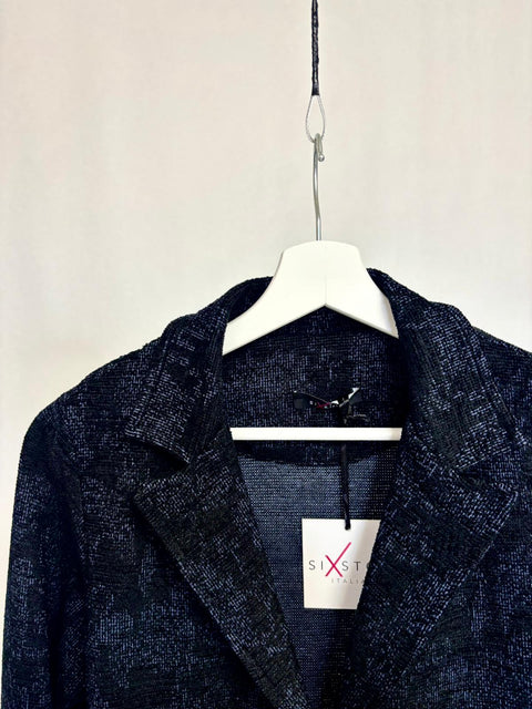Blazer jacquard con motivo floreale SixStop
