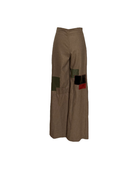 PANTA PALAZZO PATCH Memosine Studio