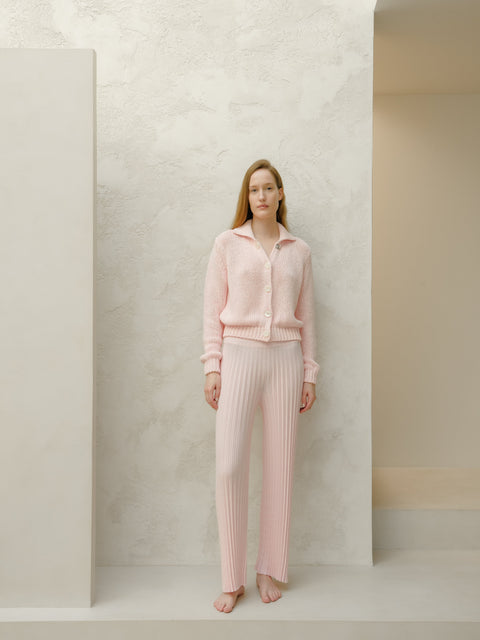 Fine Cotton Plissé Pants (3D-Knit) - Lèmme