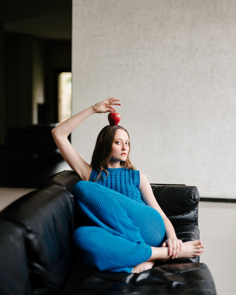 Fine Cotton Crochet Pants - Lèmme