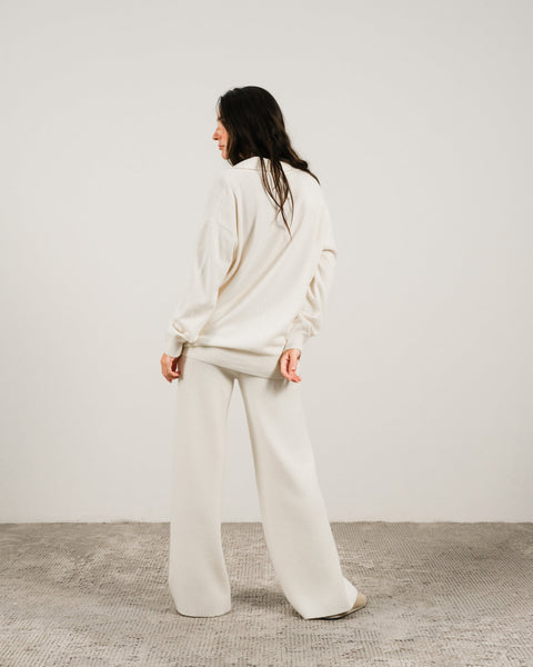 Cashmere Mix Polo Knit - Lèmme