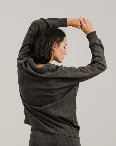 Cashmere Mix Polo Knit - Lèmme