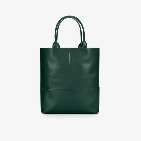 Shopping Bag - Dark Green Print 959NINEFIVENINE
