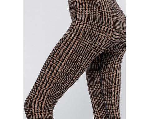Leggings - Dakota Houndsttoh Black/Camel Heart and Soul