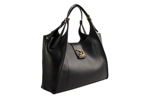 Veronica leather shoulder bag