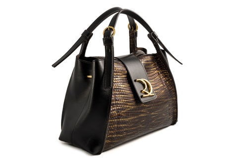 Virginia embossed leather handbag – Special Edition