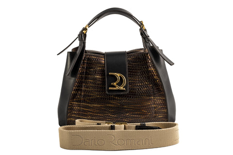 Virginia embossed leather handbag – Special Edition