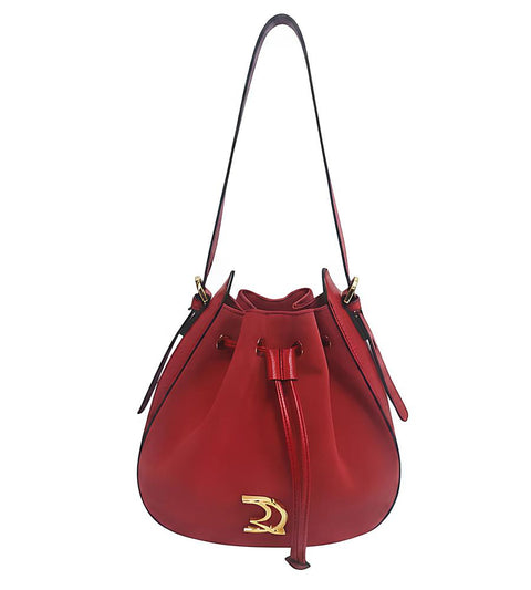 Viviana suede bucket bag