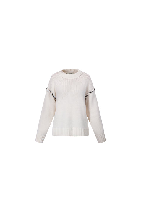 Crew-neck sweater - S220-2200 Teodori
