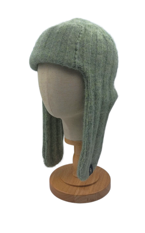 Bessie Alpaca Winter Hat – Sage Green
