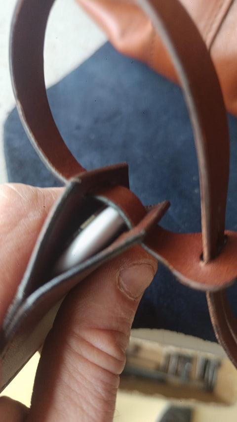 Custom Handcrafted Genuine Leather Air Tag Holder