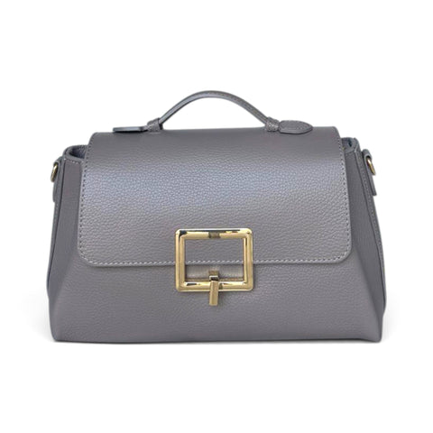 Brigitte Calfskin Flap Handbag - PULICATI / CIVICO 93