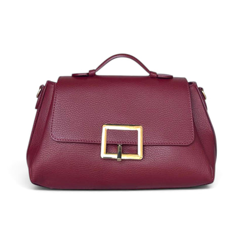 Brigitte Calfskin Flap Handbag - PULICATI / CIVICO 93