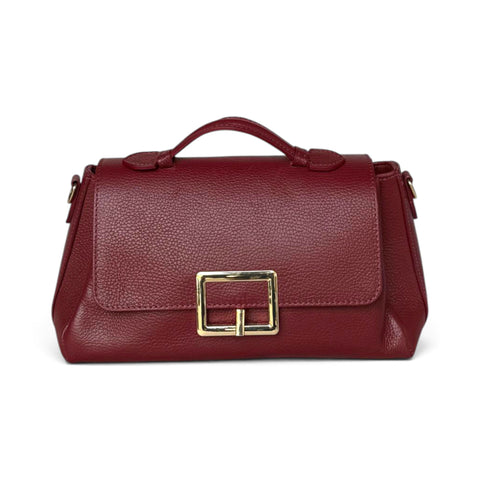 Brigitte Calfskin Flap Handbag - PULICATI / CIVICO 93