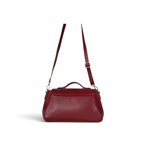 Brigitte Calfskin Flap Handbag - PULICATI / CIVICO 93