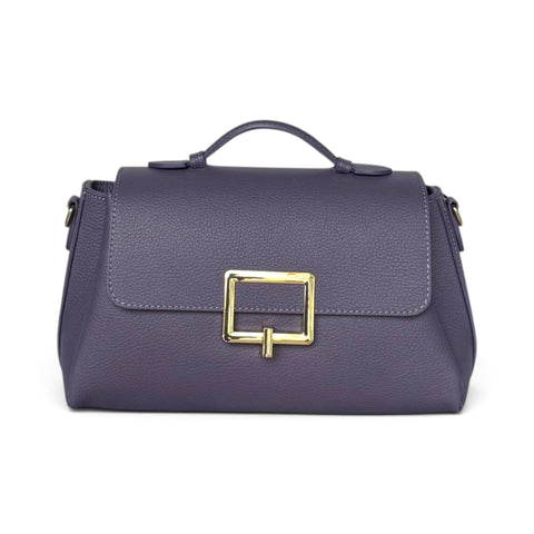 Brigitte Calfskin Flap Handbag - PULICATI / CIVICO 93