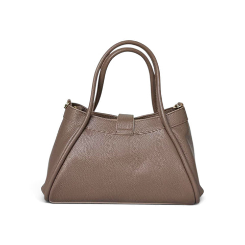 Vela Small Dollaro Leather Handbag - PULICATI / CIVICO 93