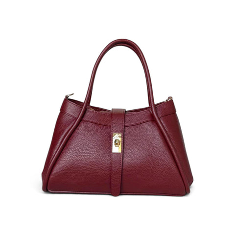 Vela Small Dollaro Leather Handbag - PULICATI / CIVICO 93