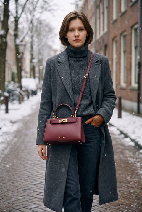 Colette Small Calfskin Hobo Bag - PULICATI / CIVICO 93