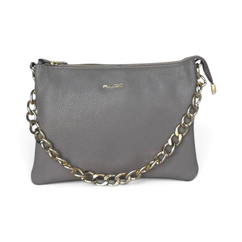 Bairele Small Dollaro Leather Crossbody Bag - PULICATI / CIVICO 93