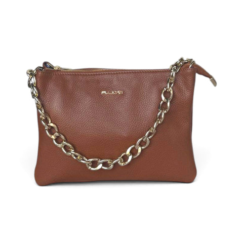 Bairele Small Dollaro Leather Crossbody Bag - PULICATI / CIVICO 93