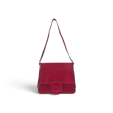 Nadette Suede Crossbody Bag - PULICATI / CIVICO 93