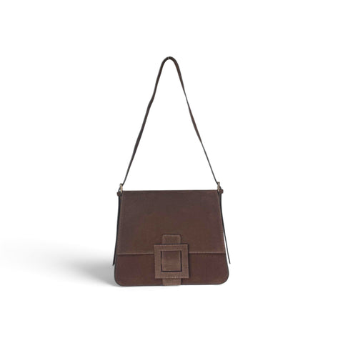 Nadette Suede Crossbody Bag - PULICATI / CIVICO 93