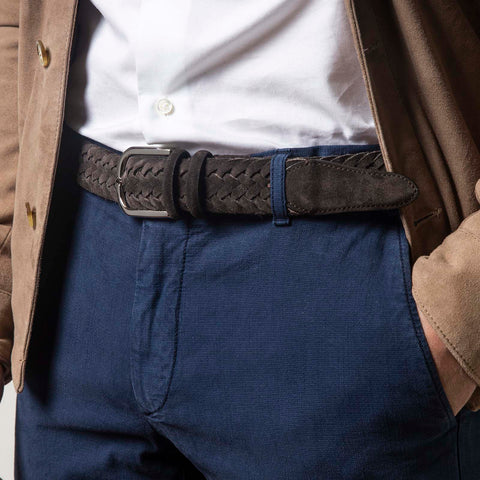 Belt - Suede & Wool Armeria Meschieri