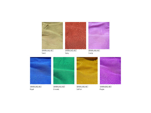 Skirt - Longuette Sparkiling Net Edelvissa