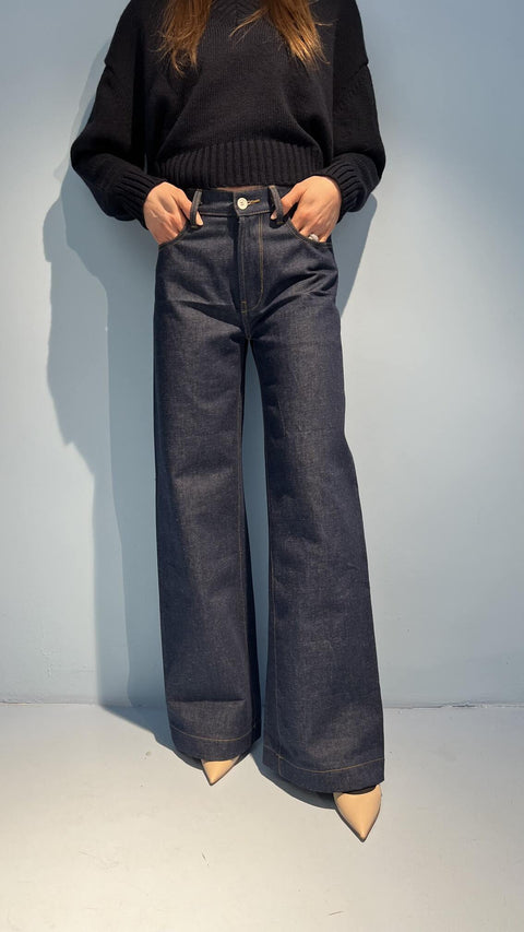 Jeans 5 Pocket Donna Palazzo Gorza Heritage