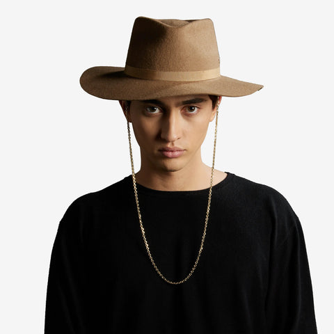 Hat - Fedora whit Chinstrap Axis