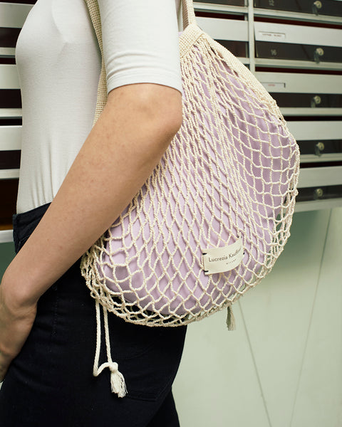 Bag - LK Nude Orchid Bloom Lucrezia Kauffmann