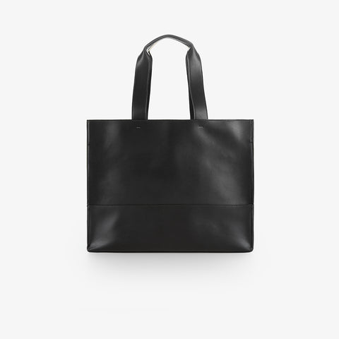 Shopping Bag - East West Black 959NINEFIVENINE