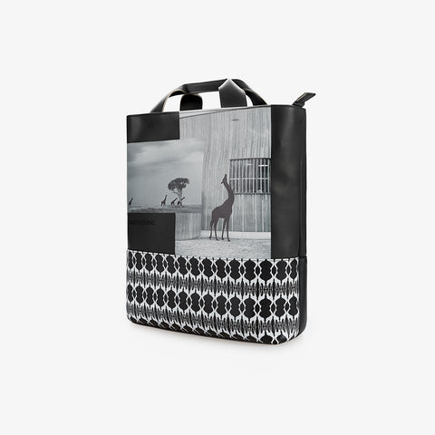 Tote Bag - Print Black 959NINEFIVENINE